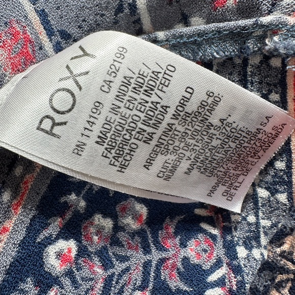 Roxy Boho-Print Sleeveless Shift Dress (Size S) - Picture 6 of 6